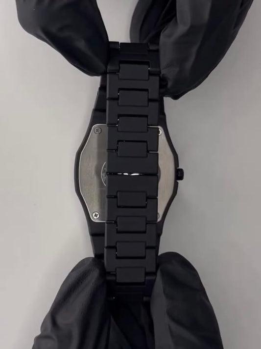 Full Black Aura Quartz Watch – Lightweight Design, , Premium Quality & Finish – Best Quality Analog Watch For Mens With (random Box)